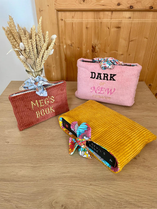 Pochette à livre personnalisée