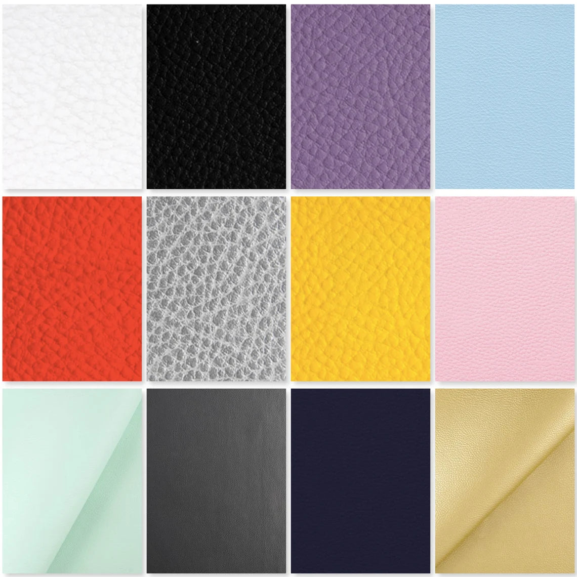 Trousse similicuir brodée