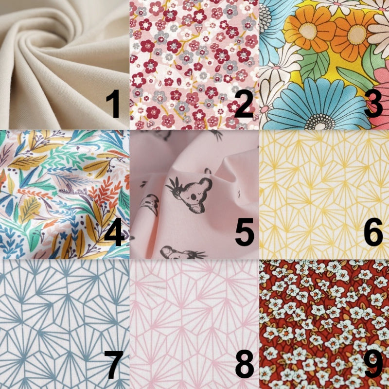 Trousse de toilette double vanity en velours personnalisable