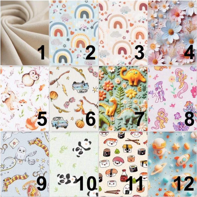 Sac à dos personnalisable maternelle – Modèle Sac Camilia en velours