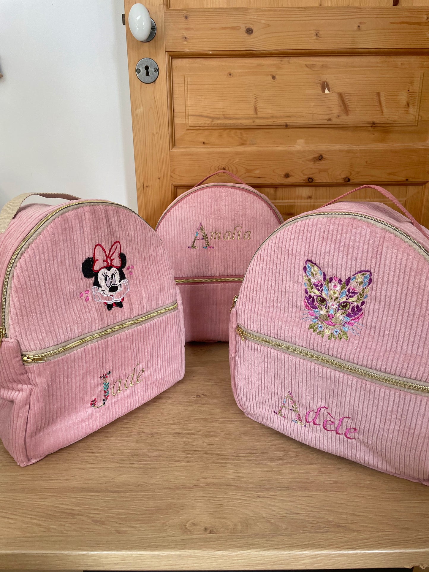 Sac Camilia personnalisé pour l'école maternelle