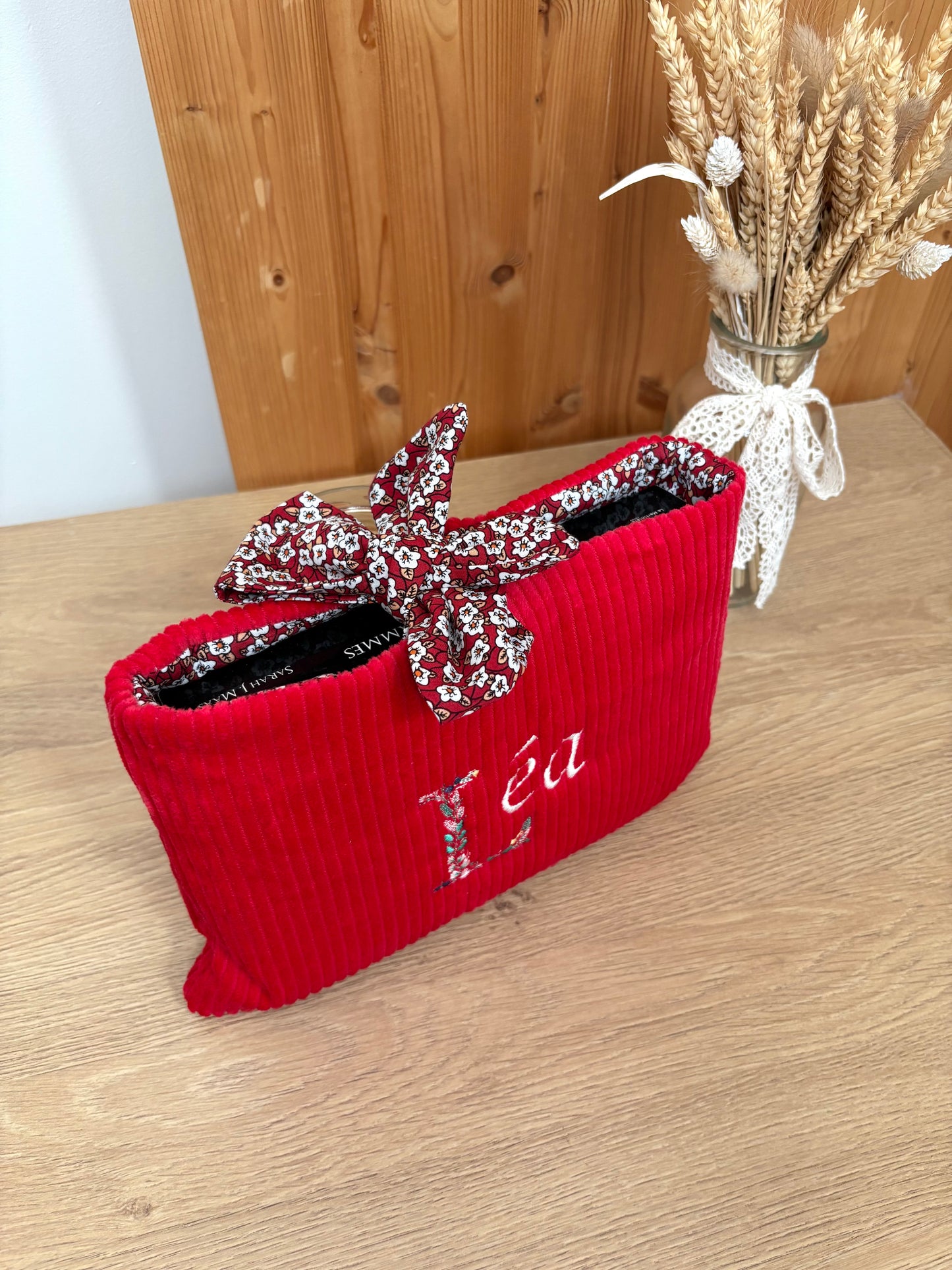 Pochette à livre personnalisée