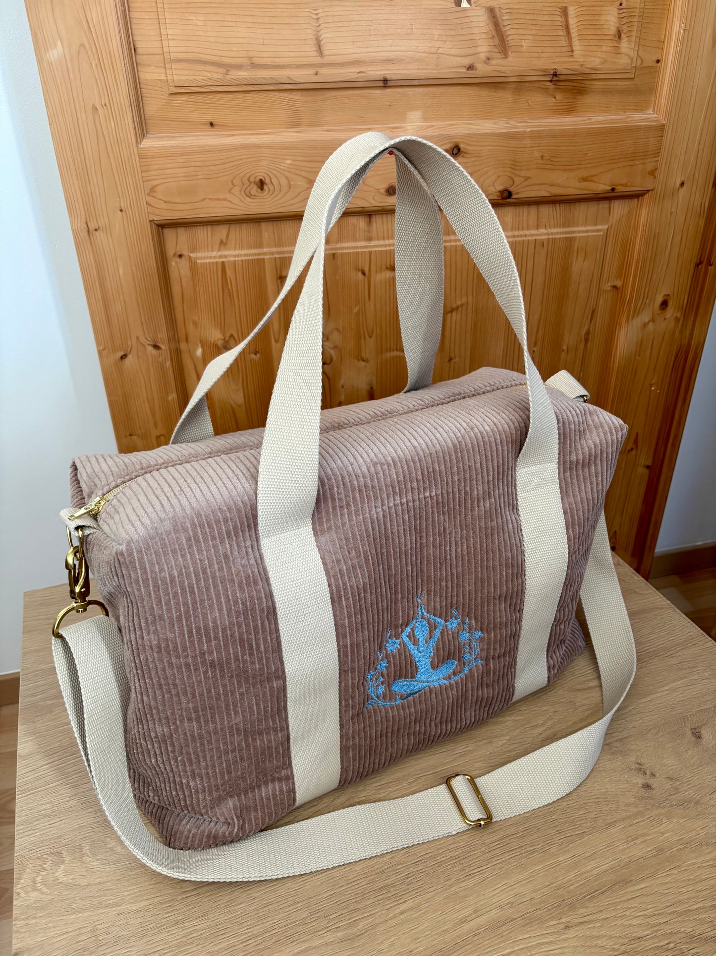 Sac à langer personnalisé brodé - Modèle Pascale