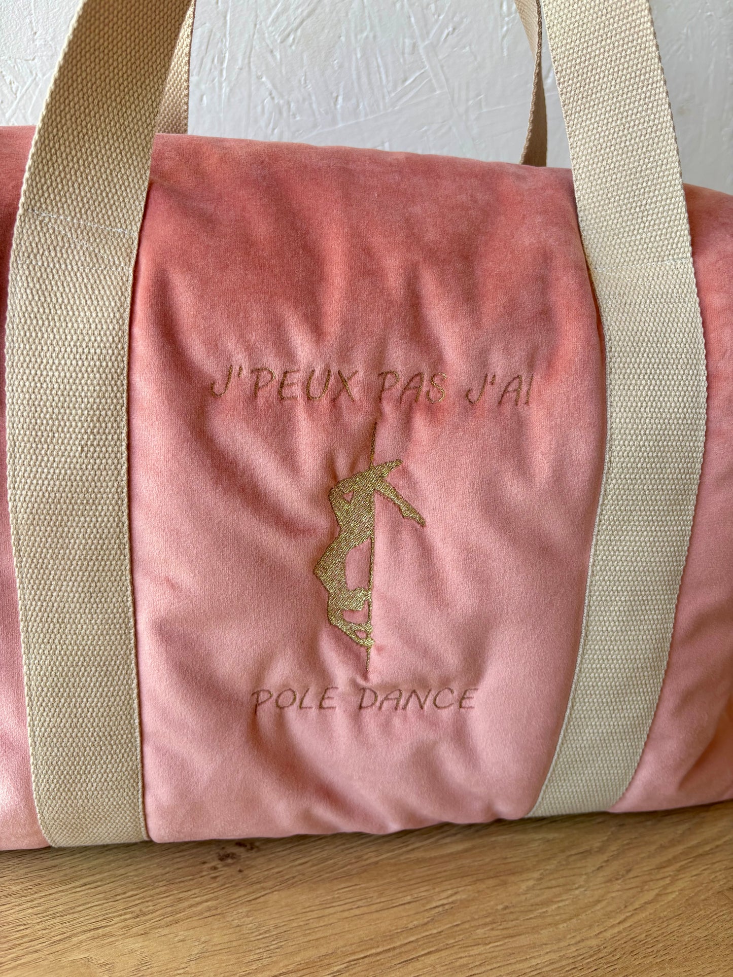 Grand sac personnalisé brodé - Modèle Pascale
