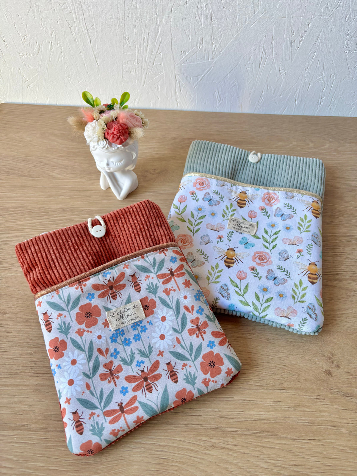 Pochette à livre à personnaliser