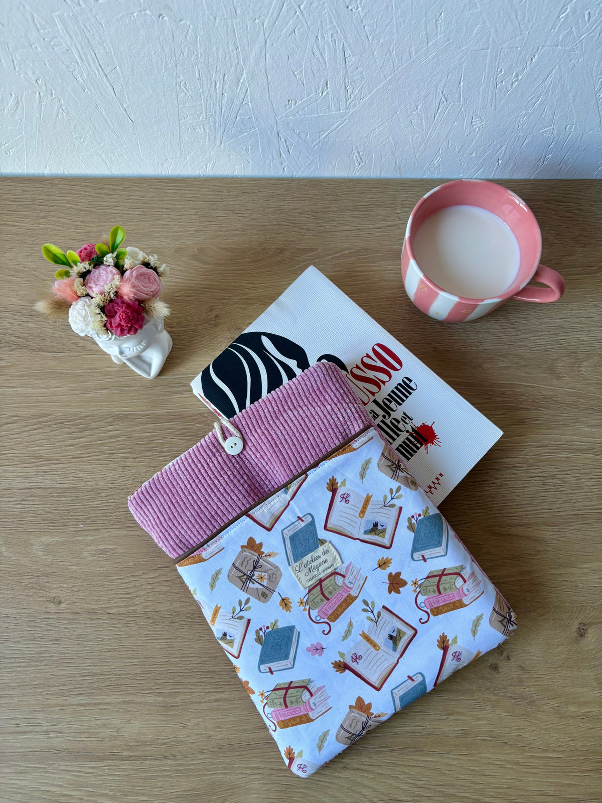Pochette à livre à personnaliser