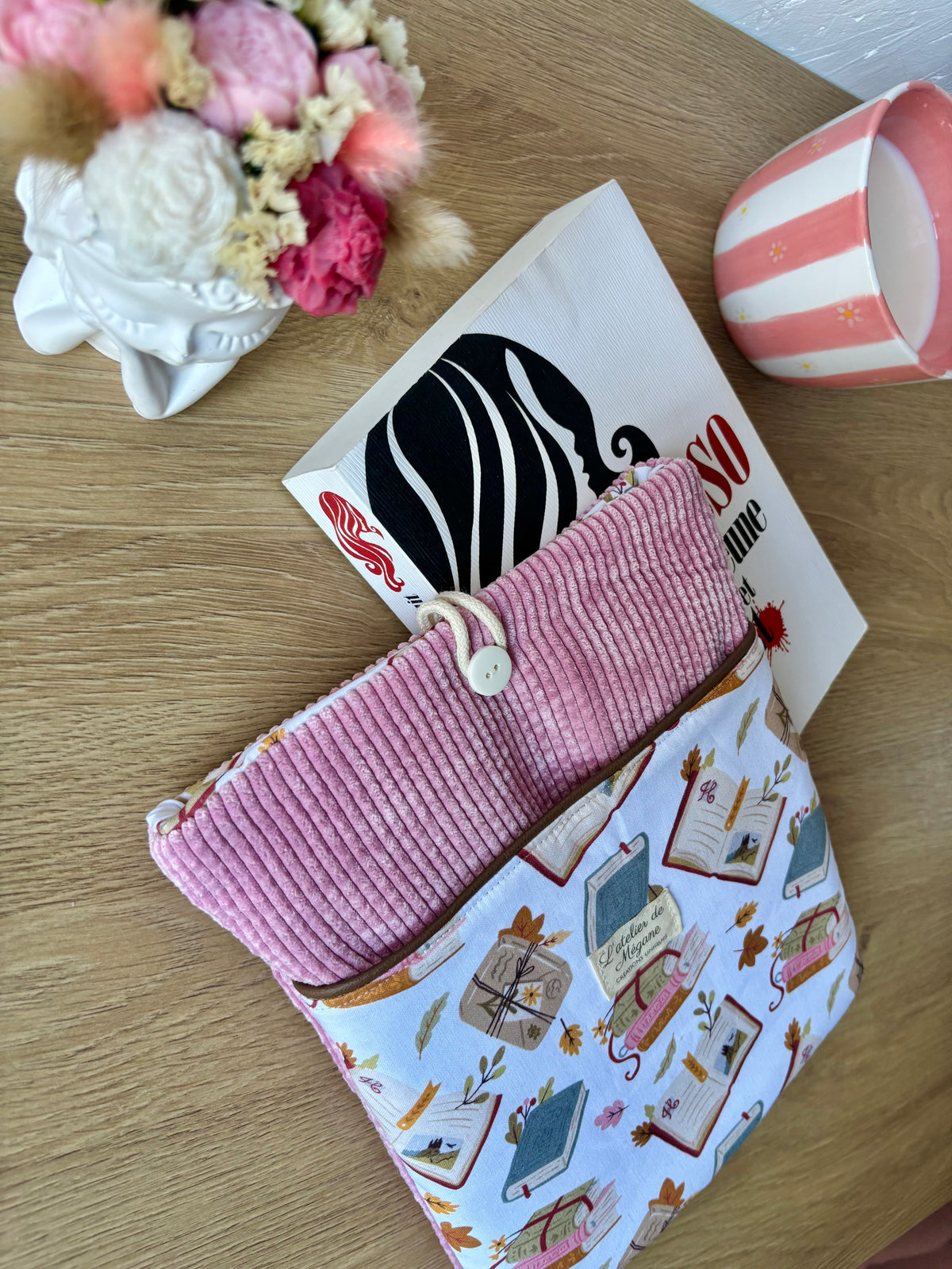 Pochette à livre à personnaliser