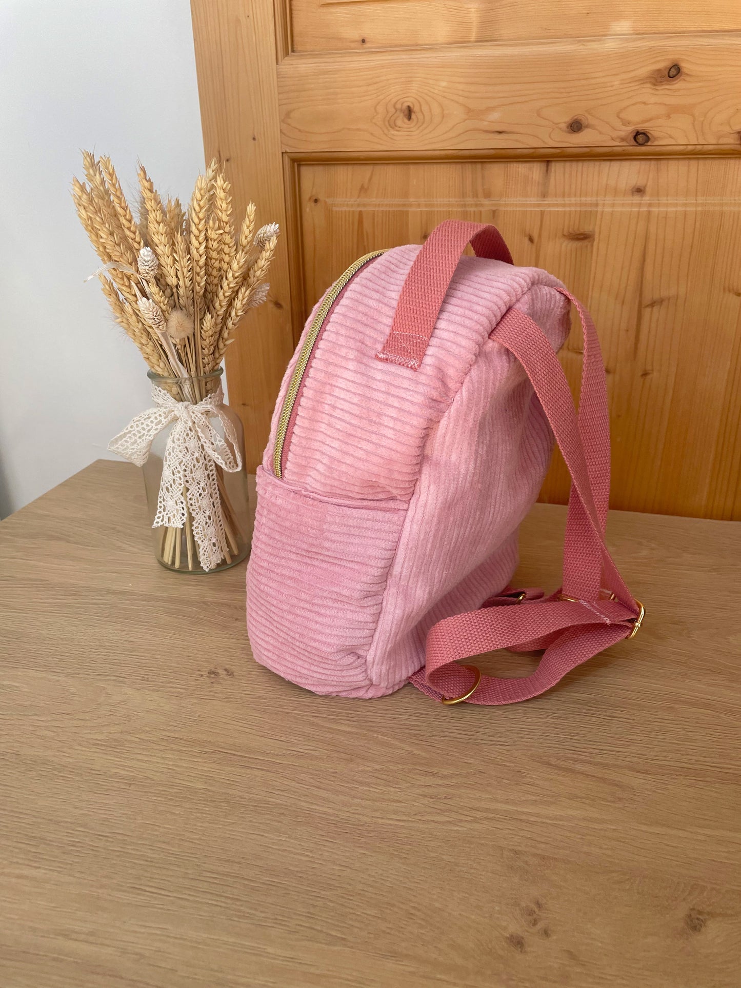 Mini sac Valentine personnalisé pour la crèche