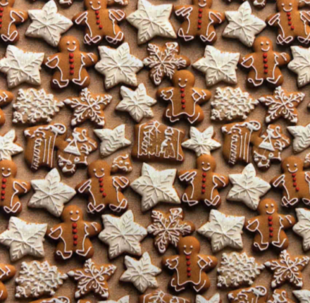 Pochon cadeau tissu de Noël personnalisable