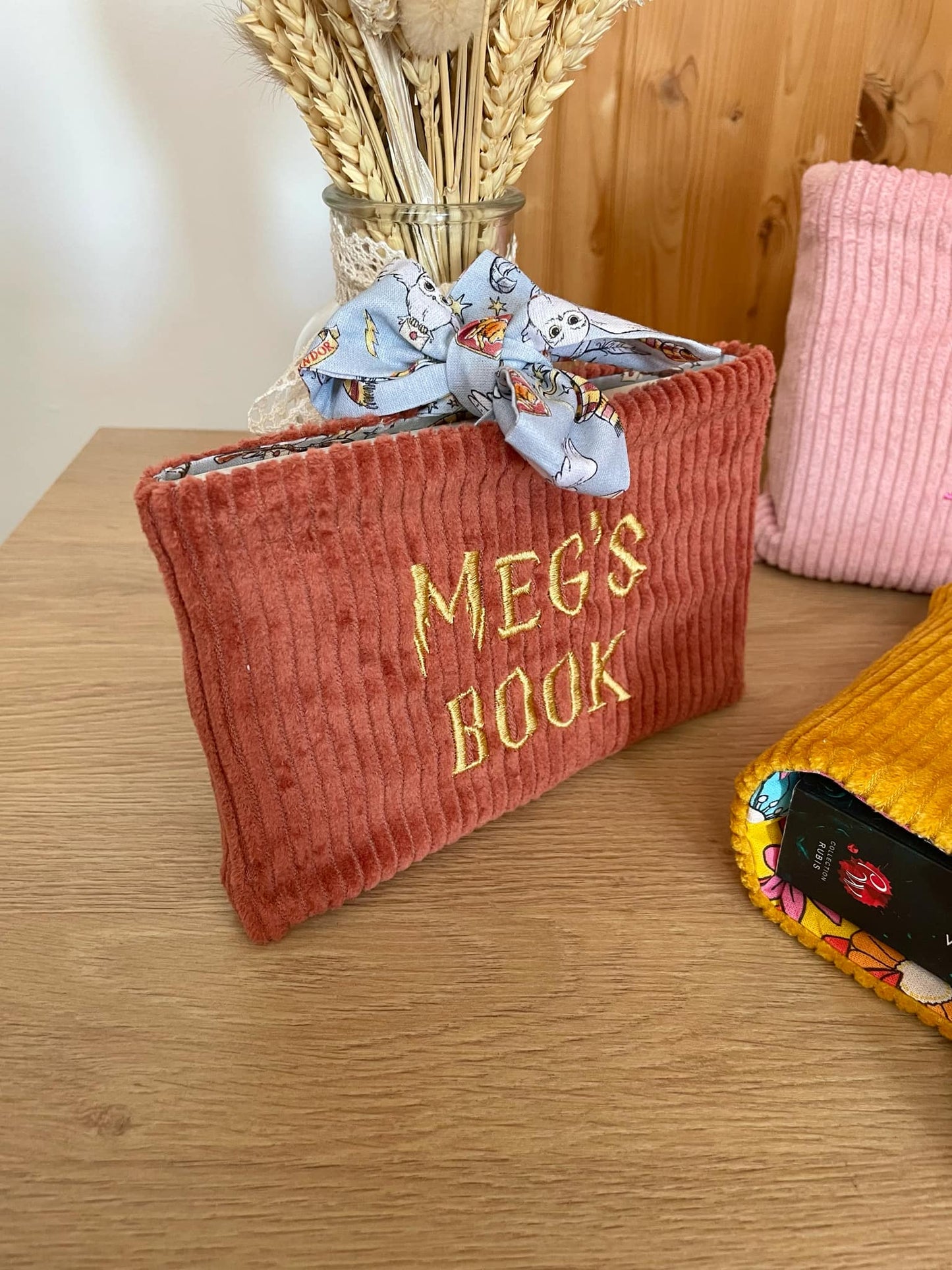 Pochette à livre personnalisée