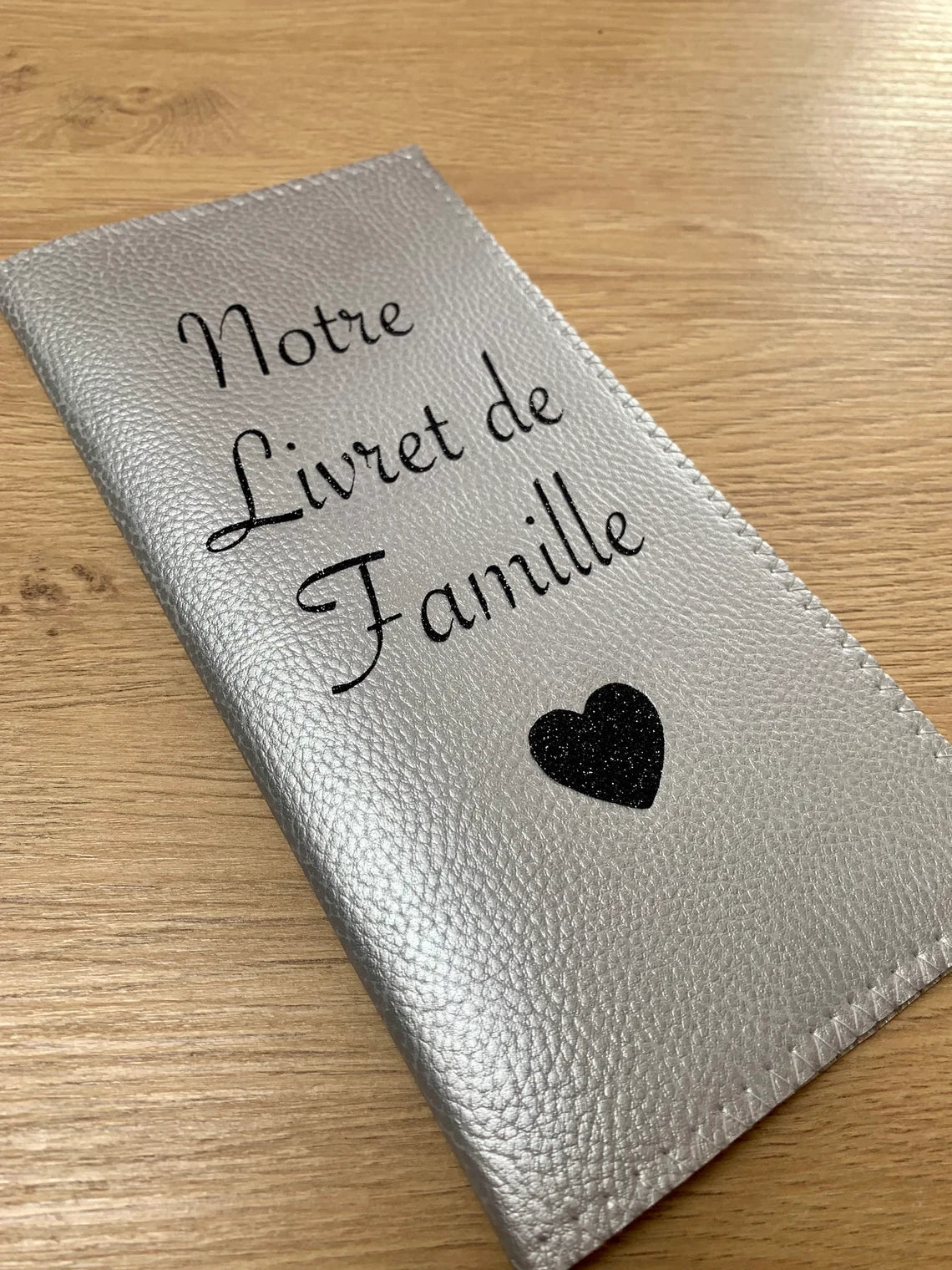 Protège livret de famille personnalisé