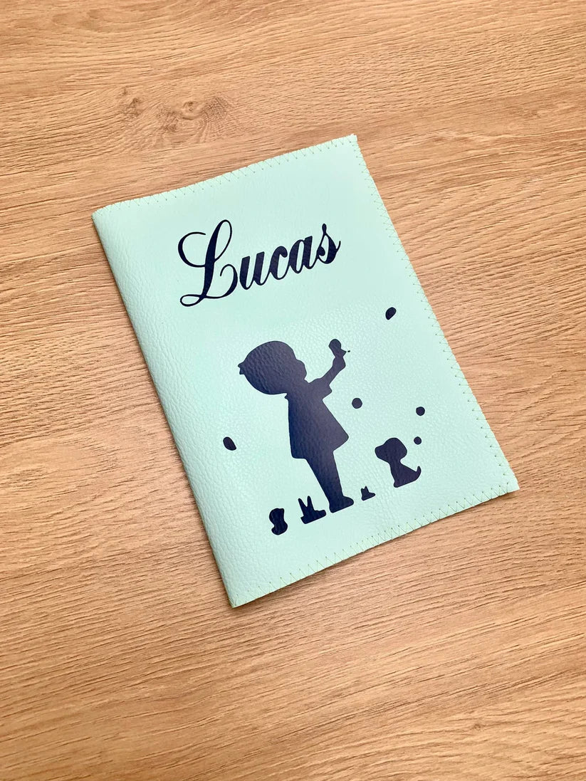 Protège carnet de santé personnalisé bébé