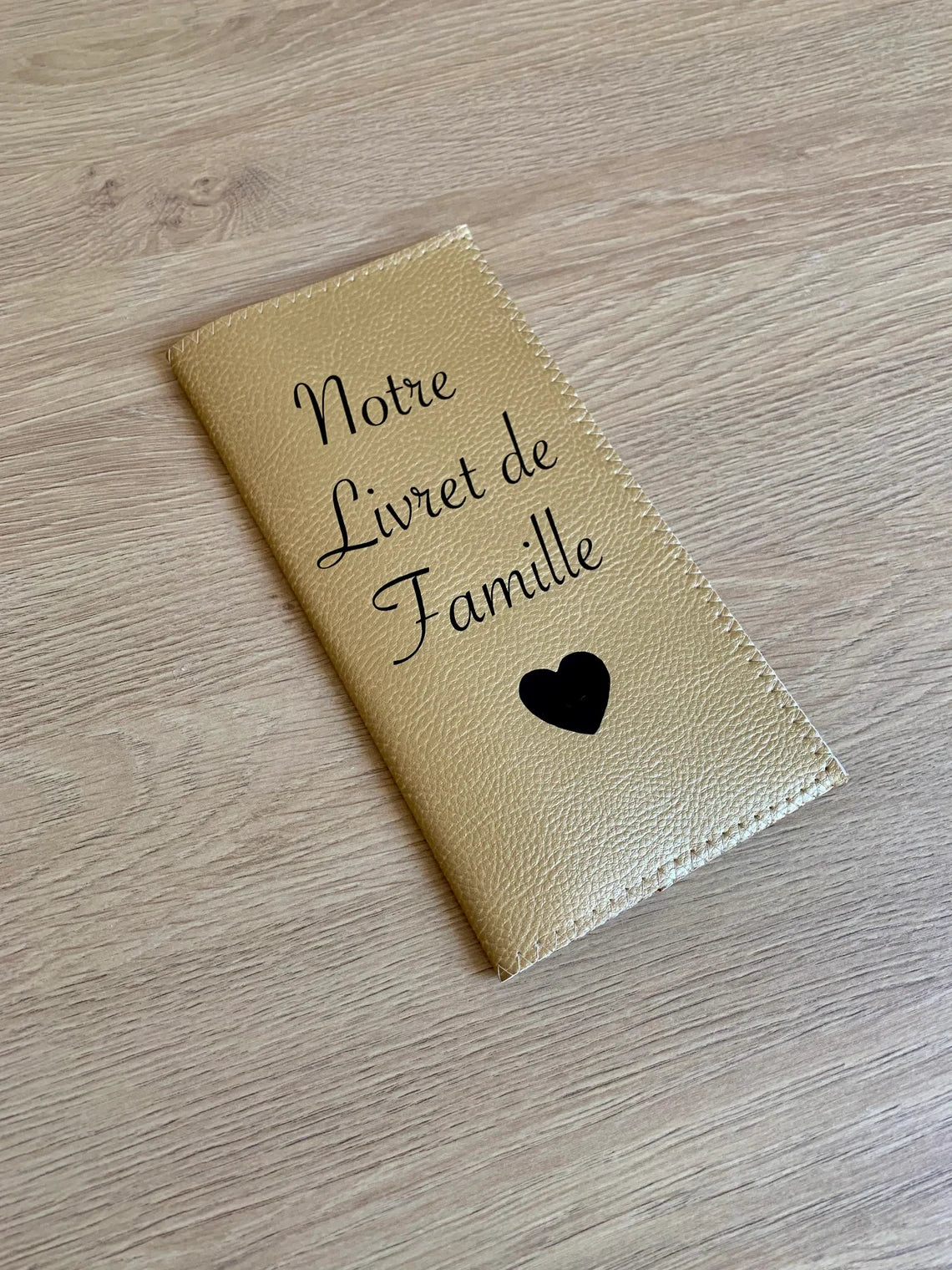 Protège livret de famille personnalisé