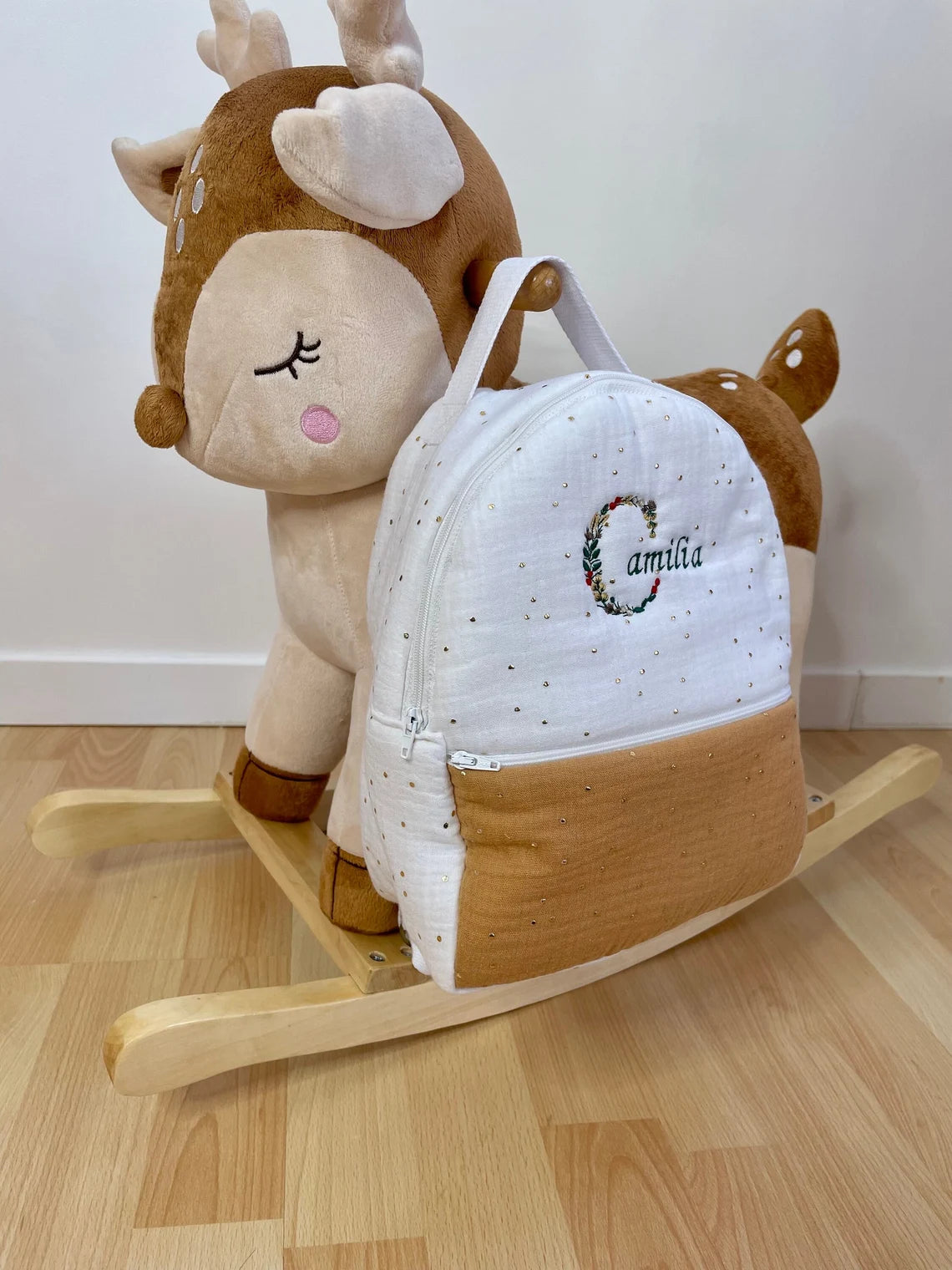 Mini sac Valentine personnalisé pour la crèche ou nounou