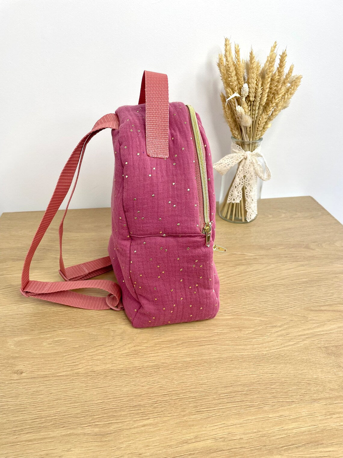 Mini sac Valentine personnalisé pour la crèche ou nounou