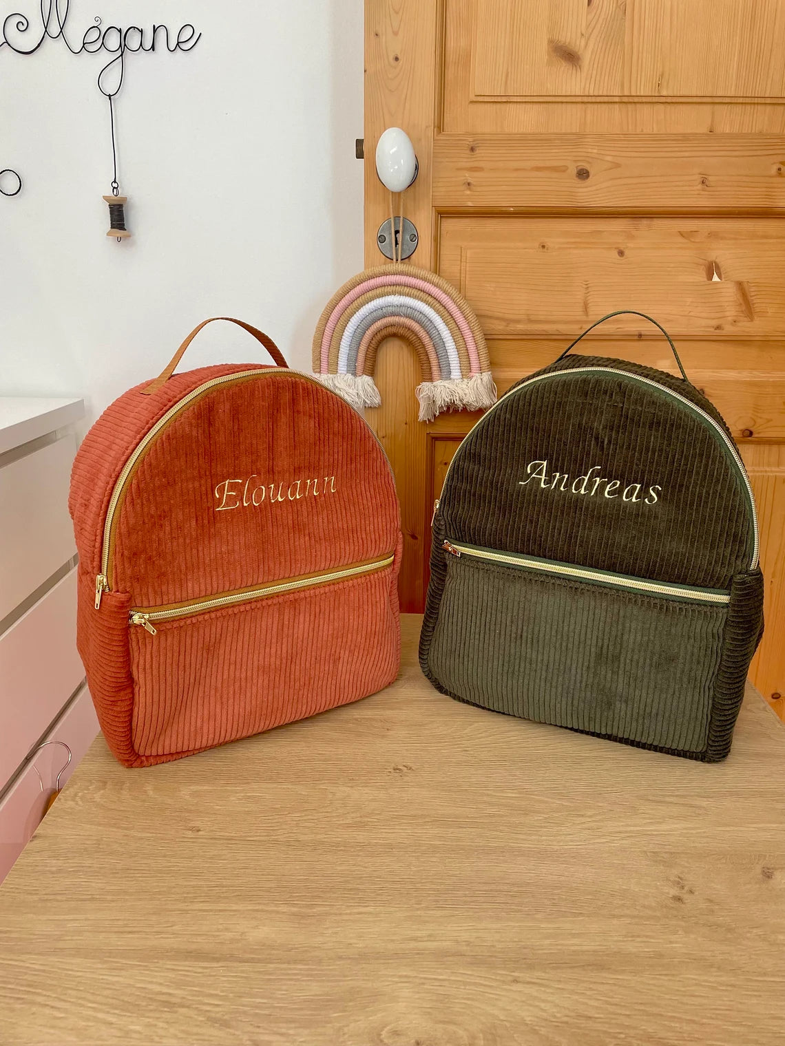 Sac Camilia personnalisé pour l'école maternelle