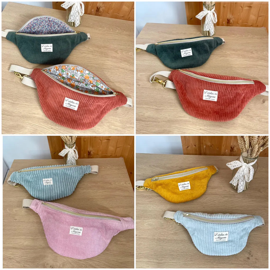 Banane velours femme et enfant