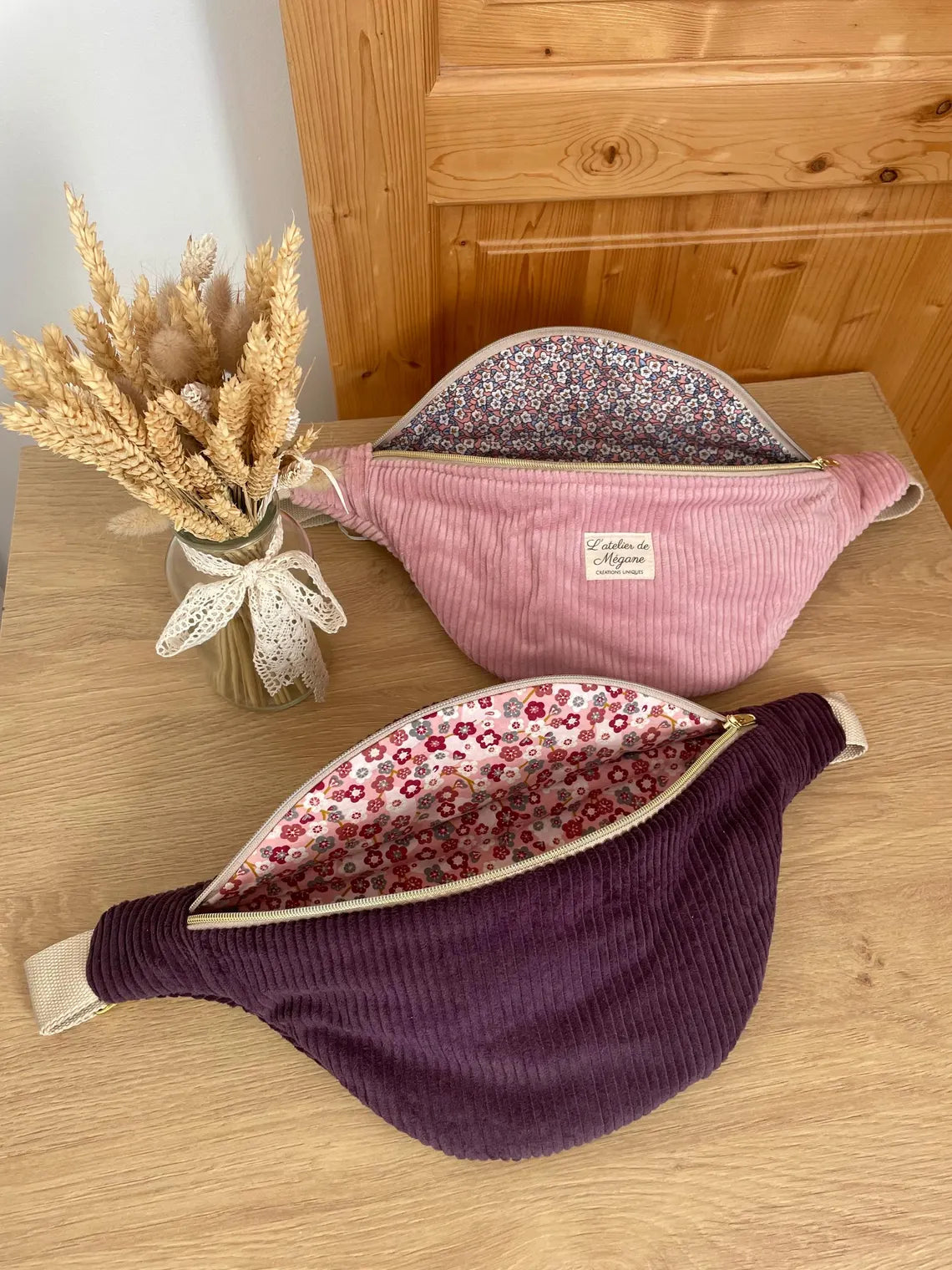 Banane velours femme et enfant